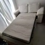 DFS 2 seater cream sofa bed