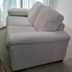 DFS 2 seater cream sofa bed