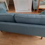 French Connection x DFS Zinc Teal 3 Seater Sofa