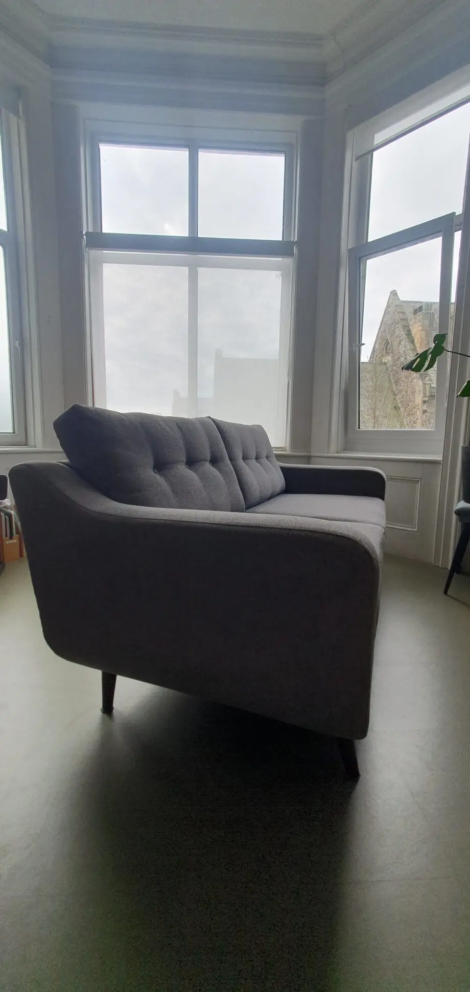 Barker and Stonehouse Grey Myers 3 seater sofa