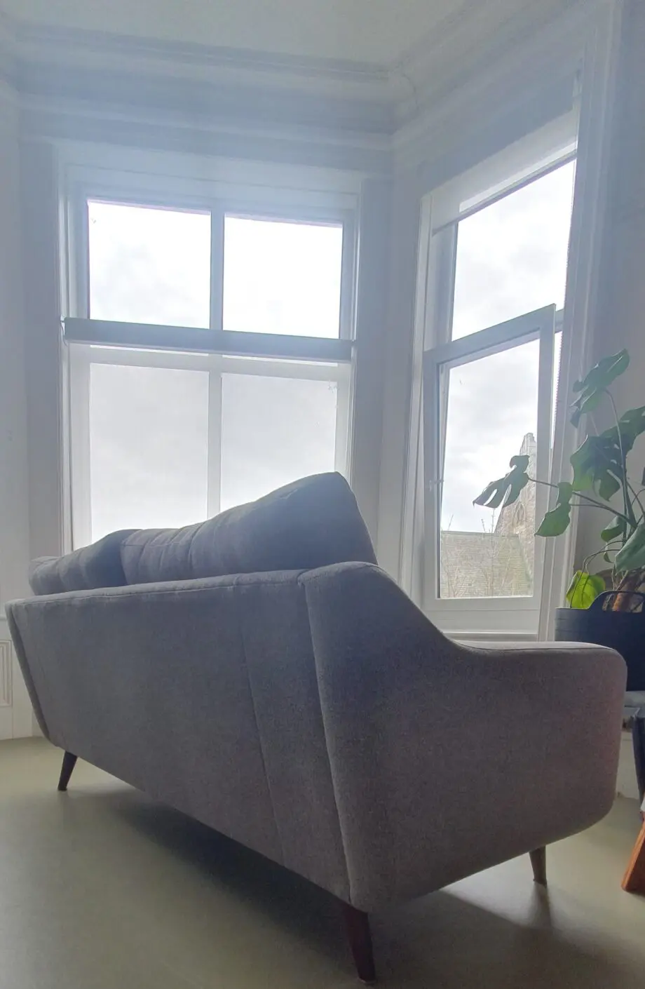 Barker and Stonehouse Grey Myers 3 seater sofa