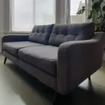 Barker and Stonehouse Grey Myers 3 seater sofa
