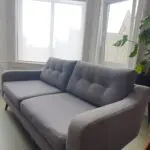 Barker and Stonehouse Grey Myers 3 seater sofa
