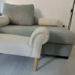 Green Chaise Longue Sofa Green PLUS mini Chaise Longue accompanier