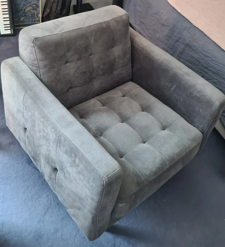 Excellent condition Grey armchair central London