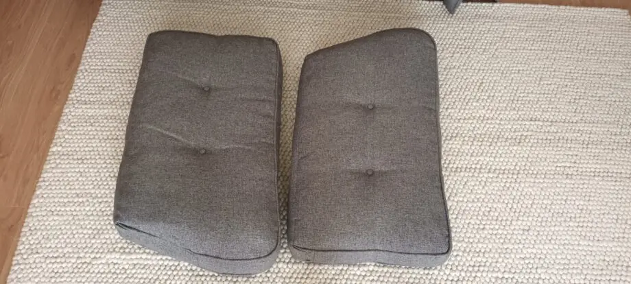 French Connection/DFS Grey Zinc 3 Seater Sofa