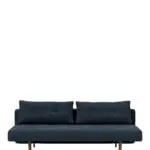 Innovation Living Recast Sofa Bed with Pocket Sprung Mattress, Dark Leg, Dark Blue Nist Blue
