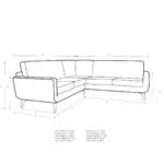 John Lewis Barbican Corner sofa