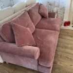 3 Seater & 4 Seater Made by Roseland, Style name is Alfie. Material is Chennile Colour is Blush (like a plum colour)