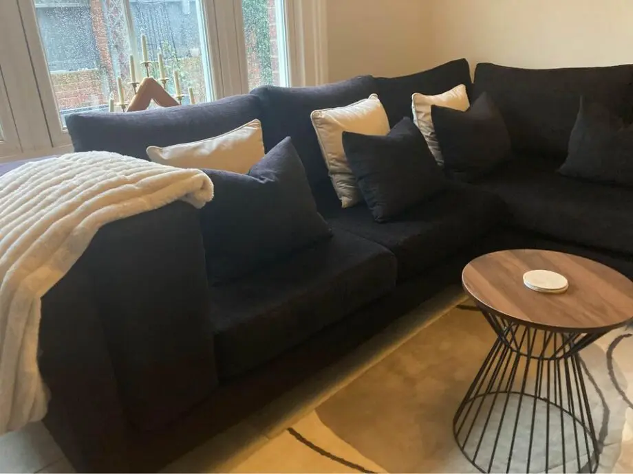 Jumbo cord Living room sofa set