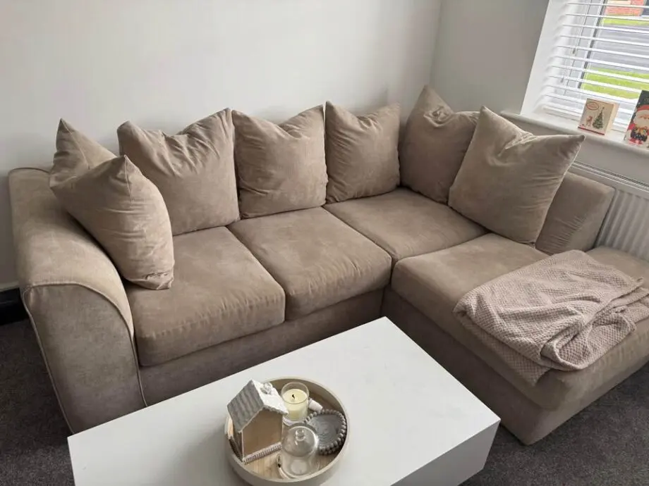 John Lewis Corner sofa for sale Beige Colour Cash on Arrival