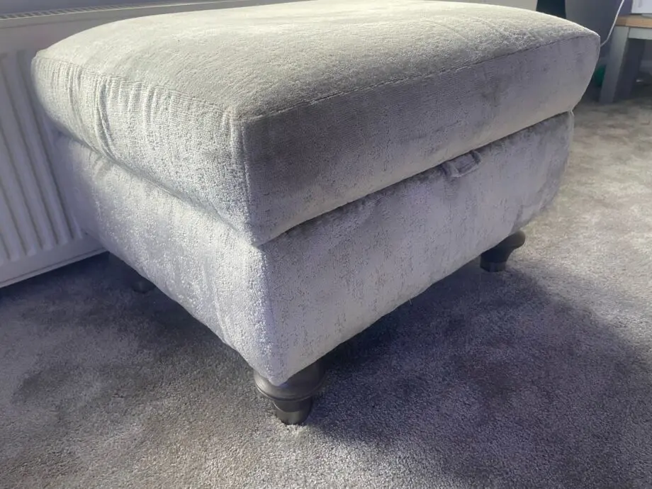 DFS Lawire Corner Sofa Silver