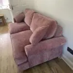 3 Seater & 4 Seater Made by Roseland, Style name is Alfie. Material is Chennile Colour is Blush (like a plum colour)