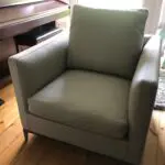 Light Gray Camerich Sofa AND armchair Very Good Condition