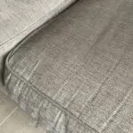 Grey Fabric 3 Seater Sofa - Excellent Condition