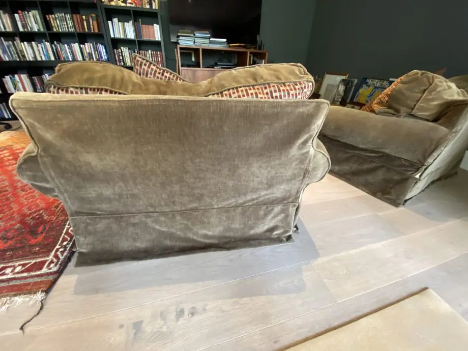Two Large Reversible Chaise Lounge