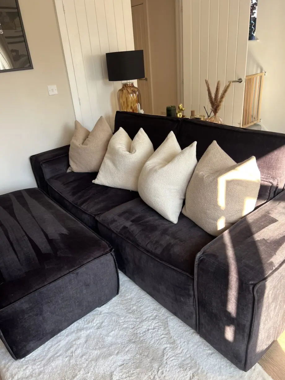 Sofa Club Broadgate 3 seater sofa & footstool