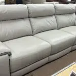 Leather recliner 3 months old.