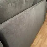 DFS Xander Left Hand Facing Arm Open End Corner Sofa (Colour: Graphite/grey)