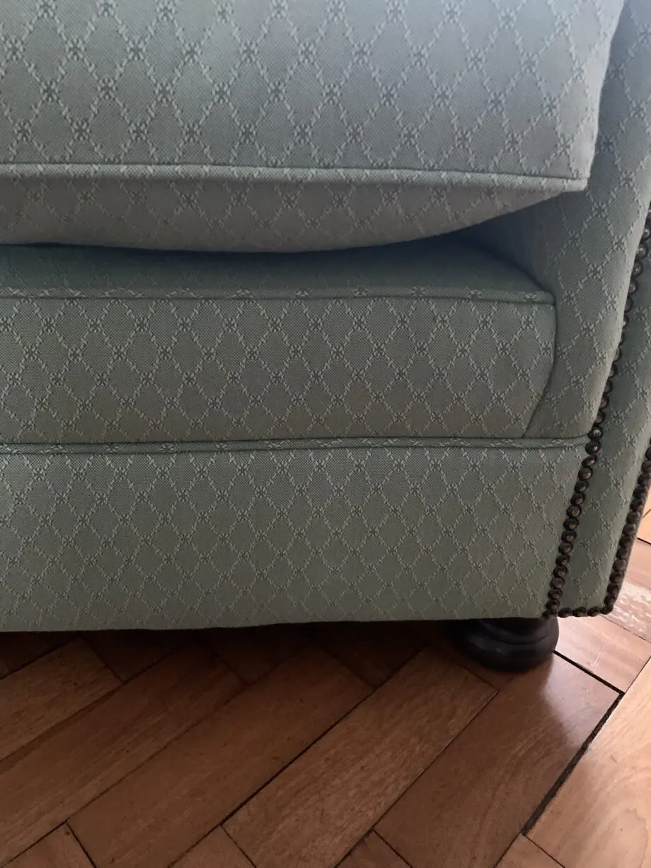 Exquisite Tetrad Preloved Small Sofa – A Touch of Timeless Elegance