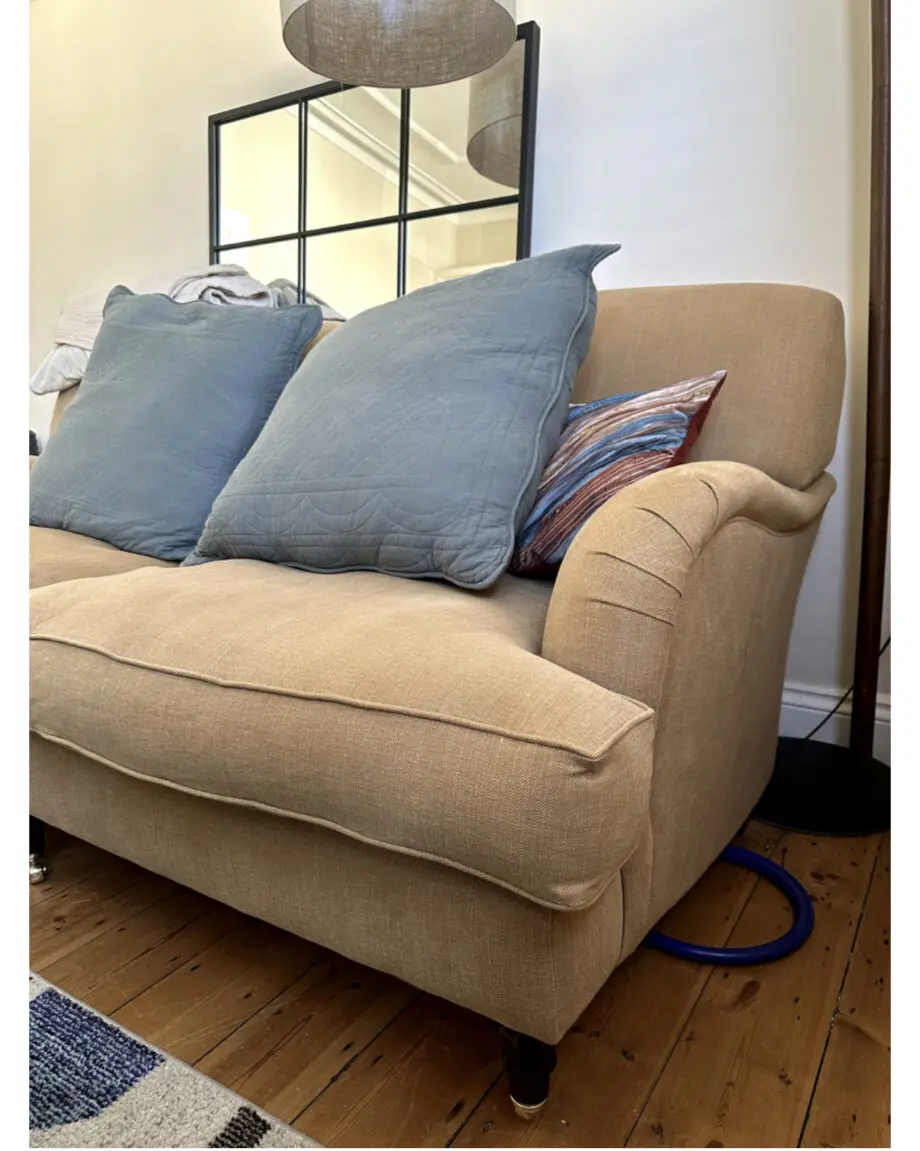 Sofas & Stuff Kentwell 3 Seater sofa in Romo Linara Spice