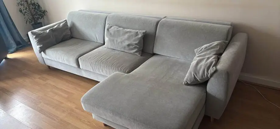 IKEA SLATORP 3 seater sofa with chaise longue