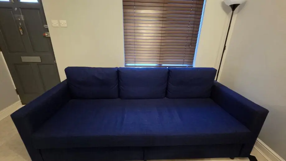 IKEA FRIHETEN 3-seat sofa-bed, Navy Blue