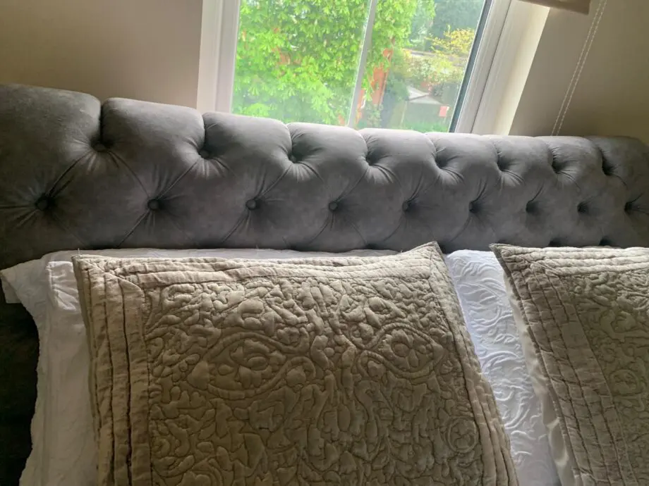 DFS grey sofa and bed&mattress