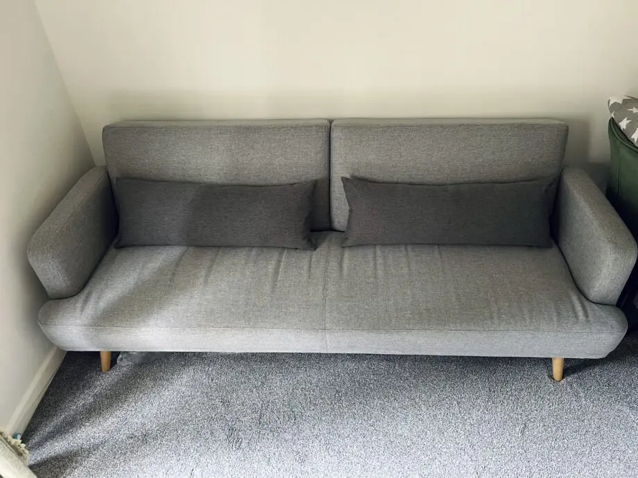 Habitat Grey 3 seater clic clack sofa bed