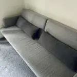 Habitat Grey 3 seater clic clack sofa bed