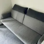 Habitat Grey 3 seater clic clack sofa bed