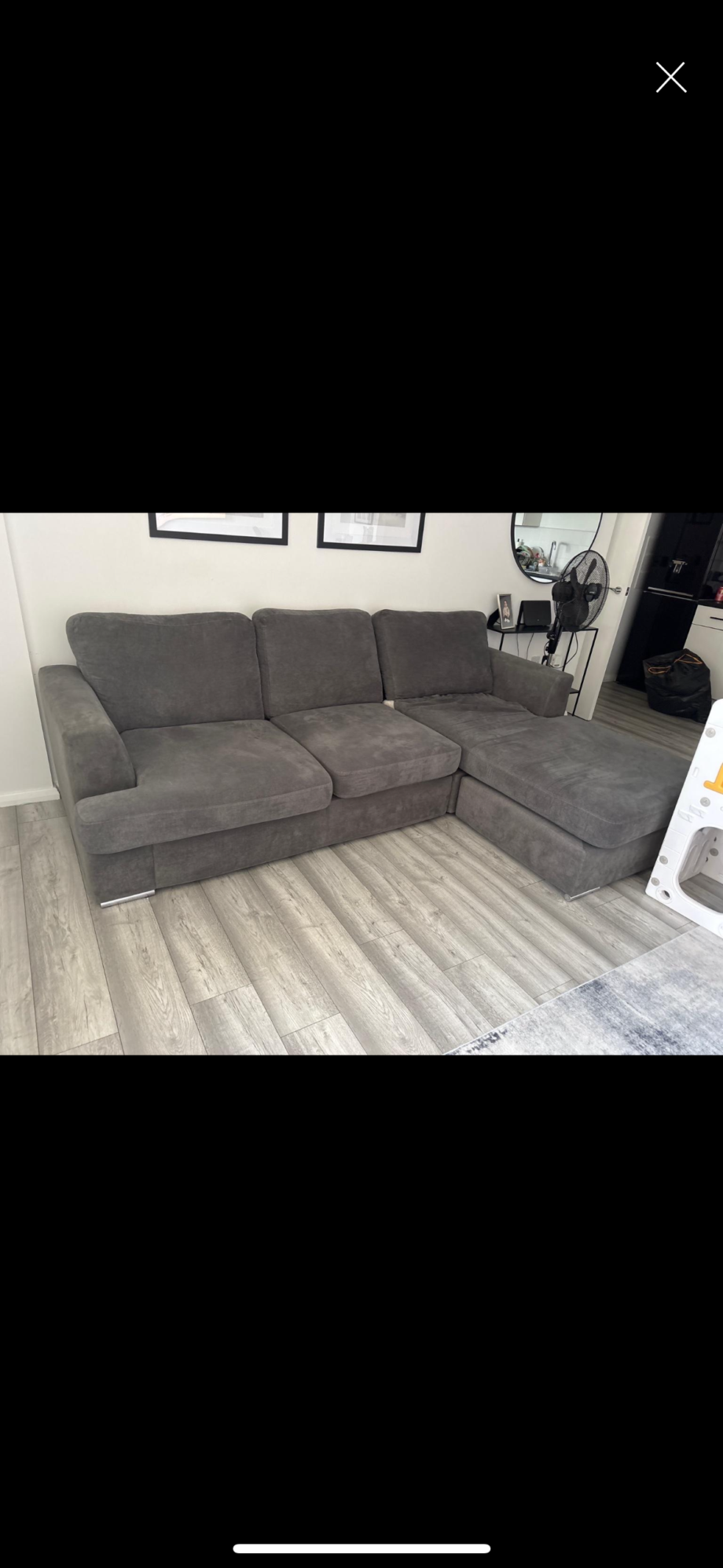 DFS Freya 4 seater lounger sofa