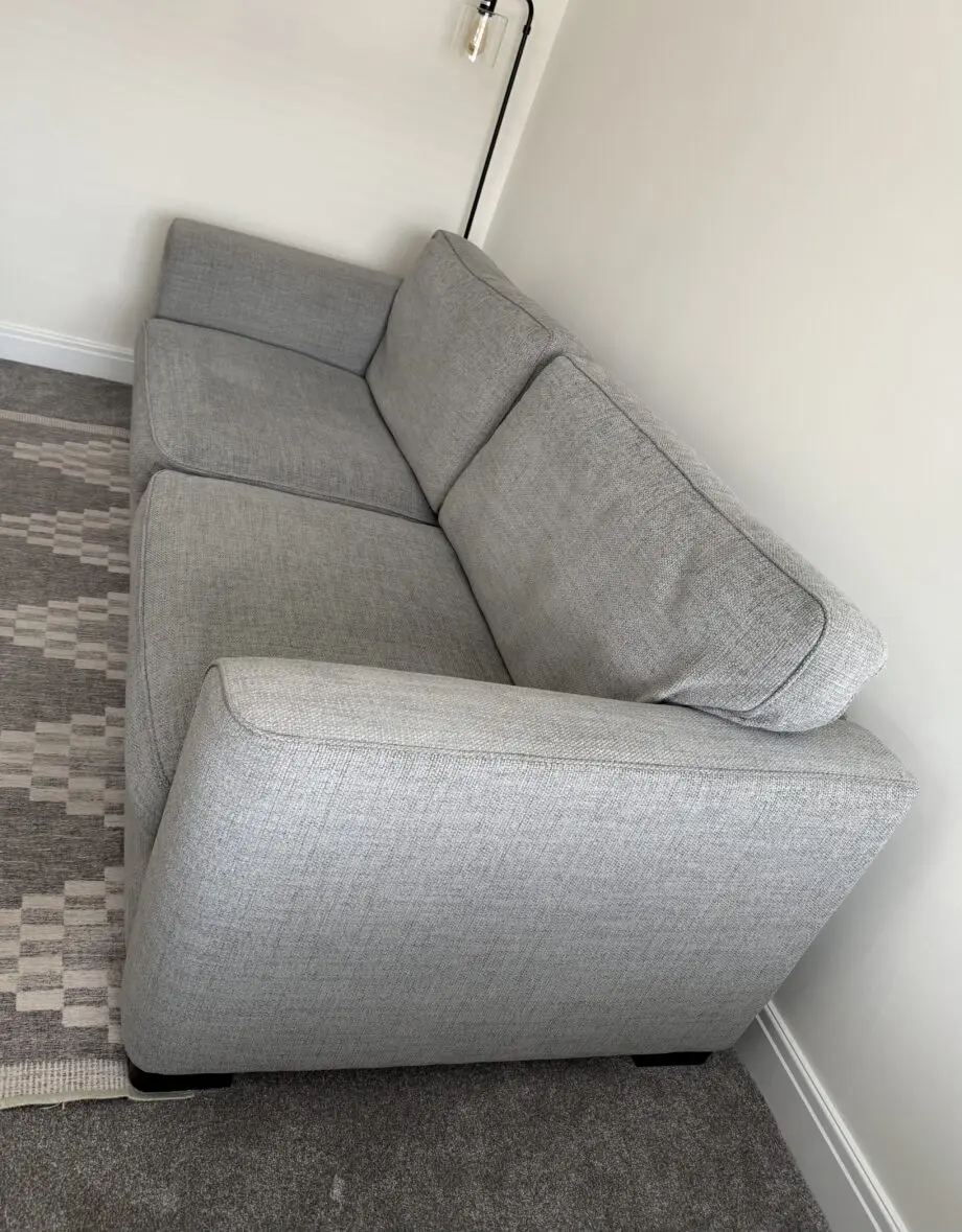 Furniture village, Grey, Elora, 4 seater sofa