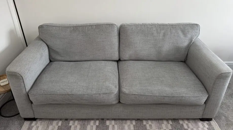 Furniture village, Grey, Elora, 4 seater sofa