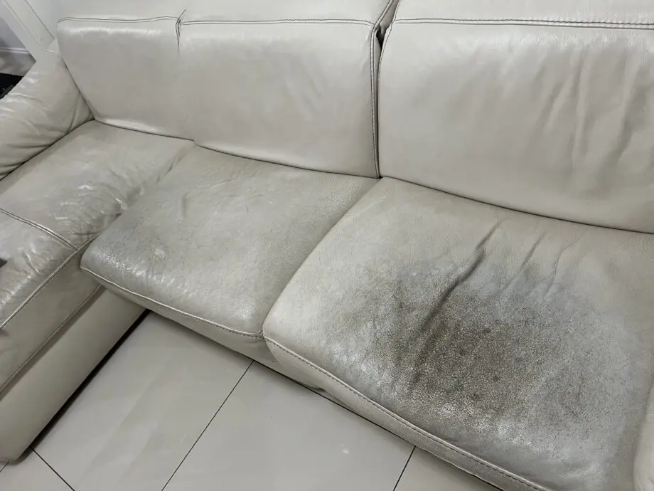DFS Cream L Shape Sofa