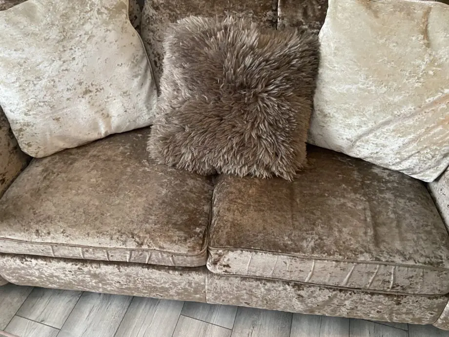 Laurence Llewelyn Bowen Crushed Velvet Sofa