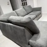 Grey Corner Sofa – Left Hand Side