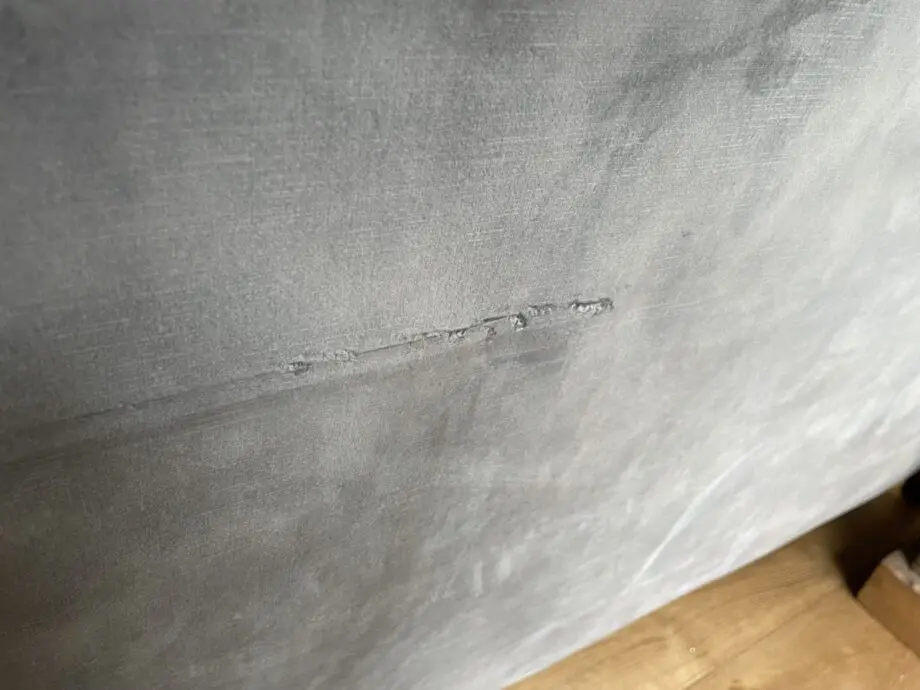 Grey/Blue 2-Seater Sofa