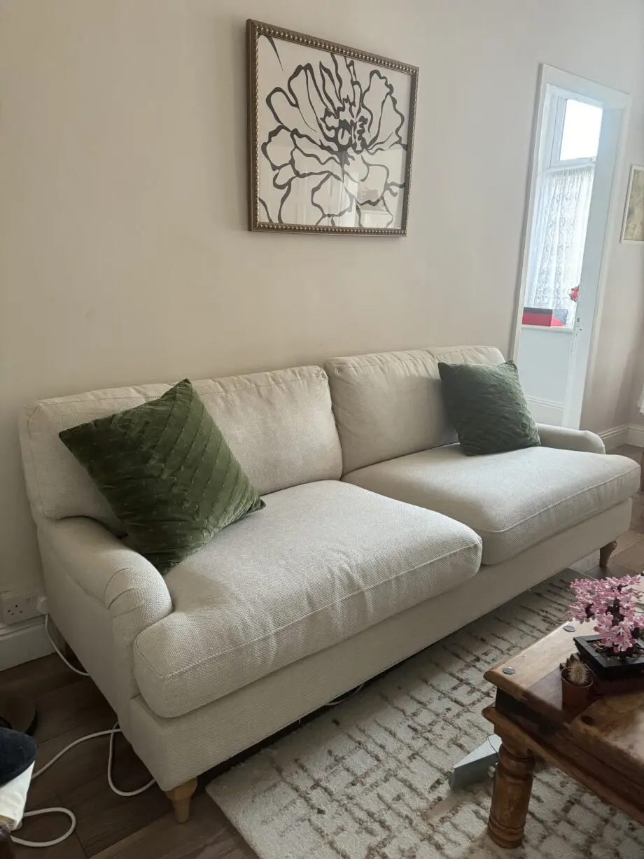 Dusk beige Hampshire 3 seater sofa