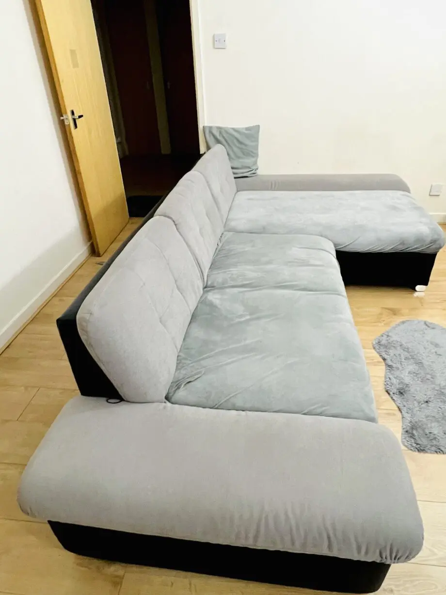 Honey Pot Furniture - Grey&Black Sofa Bed