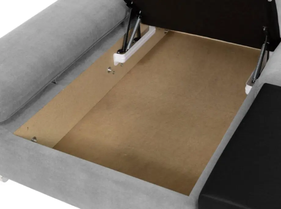 Honey Pot Furniture - Grey&Black Sofa Bed
