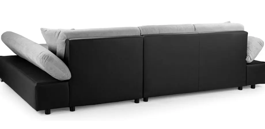 Honey Pot Furniture - Grey&Black Sofa Bed