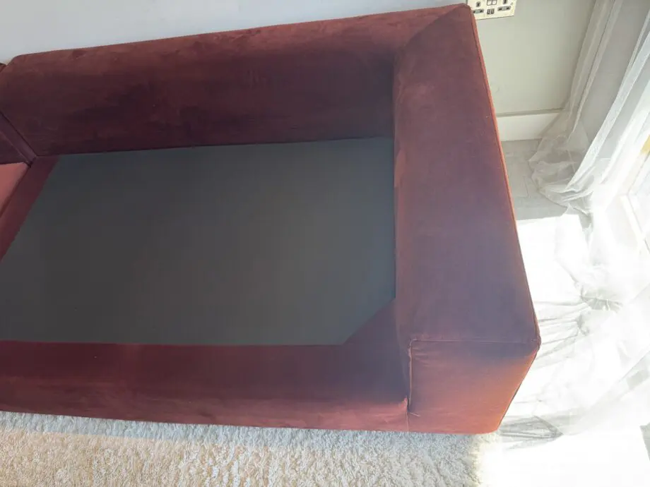 Made.com Amber Velvet, Samona Right Hand Facing Chaise End Sofa