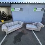 stunning 3 seater sofa and chaise lounge chair set from next