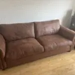 DFS Brown Cudworth 4 Seater Sofa