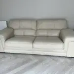 Sisi Italia Cream Leather Sofas