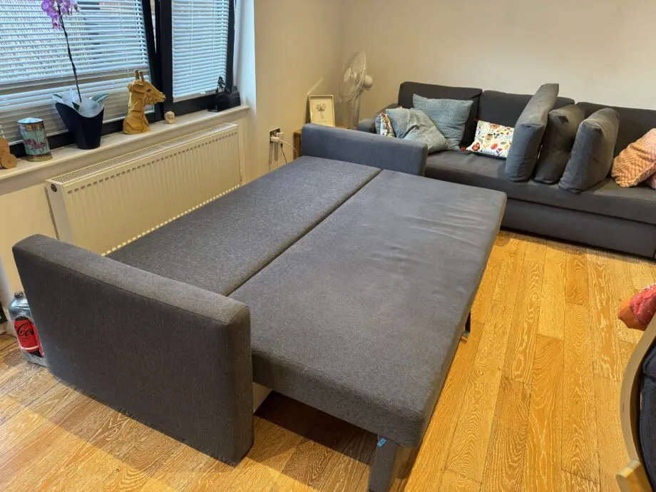 IKEA FRIHETEN 3-Seater Sofa Bed – Dark Grey – 2 Available