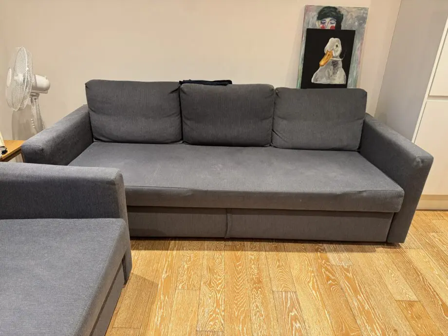 IKEA FRIHETEN 3-Seater Sofa Bed – Dark Grey – 2 Available