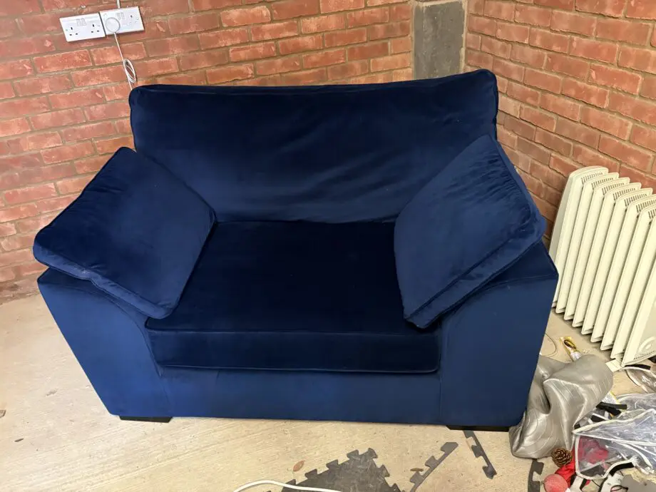 Next Royal Blue love seat