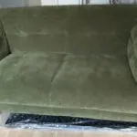 3 & 2 Seater Sofa Suite – Olive Chenille